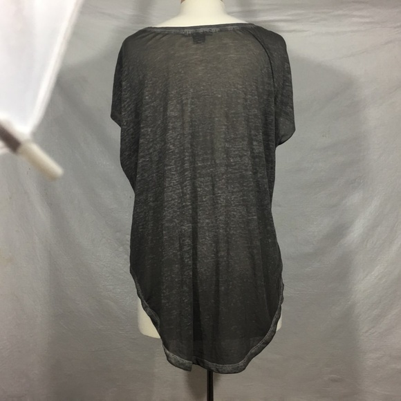 3/$15 Sante Fe Navajo Print Burnout Tee Long Back - Picture 4 of 6